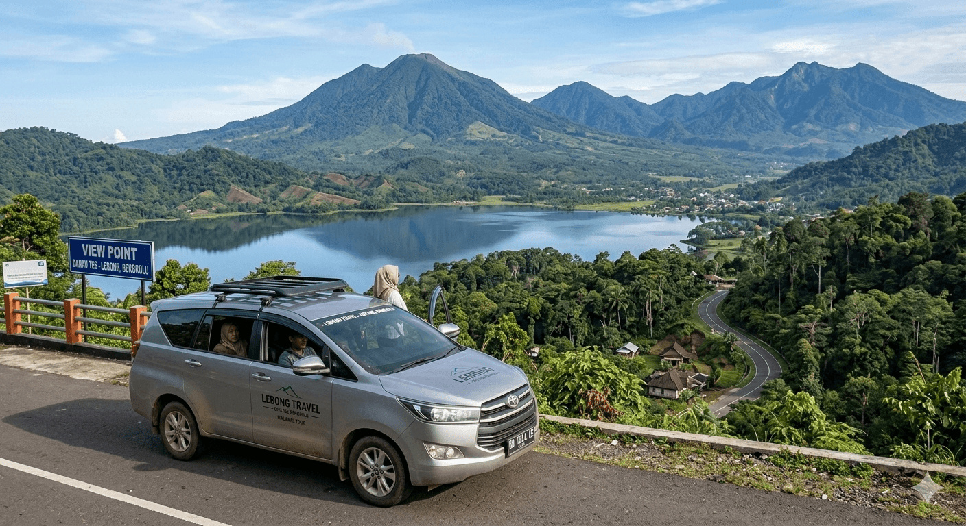 Travel Bandara Fatmawati Bengkulu ke Lebong – Door to Door Setiap Hari
